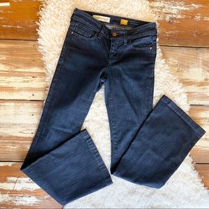 Anthro Pilcro and the Letterpress Flare Leg Jeans